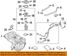 KIA OEM 06-25 Optima Fuel System Fuel System Components-Fuel Cap 310103L500U