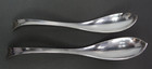 DANISH C ANTONSEN STERLING ULTRA MODERN SILVER  9 3/4" SERVING FORK AND SPOON — photo 1