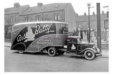 pt4397 - Arthur Batty Removal Van , Bradford , Yorkshire - print 6x4