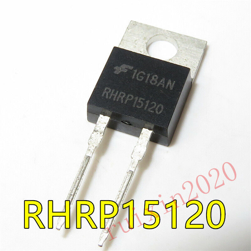 10PCS RHRP15120 RHR15120 15A, 1200V Hyperfast Diode TO-220 #A6-8 | eBay