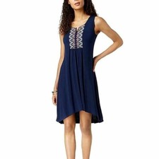 Style & Co Embroidered High-Low Dress NWT Sz 3X