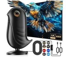 600+ Miles TV Antenna, 2024 Digital TV Antenna for Smart TV and All TV, Strong