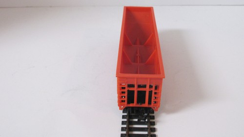 Hopper 3 bay RioGrande D&RGW 78556 Orange plastic Model Prower in box #9179 HO. - Picture 15 of 22
