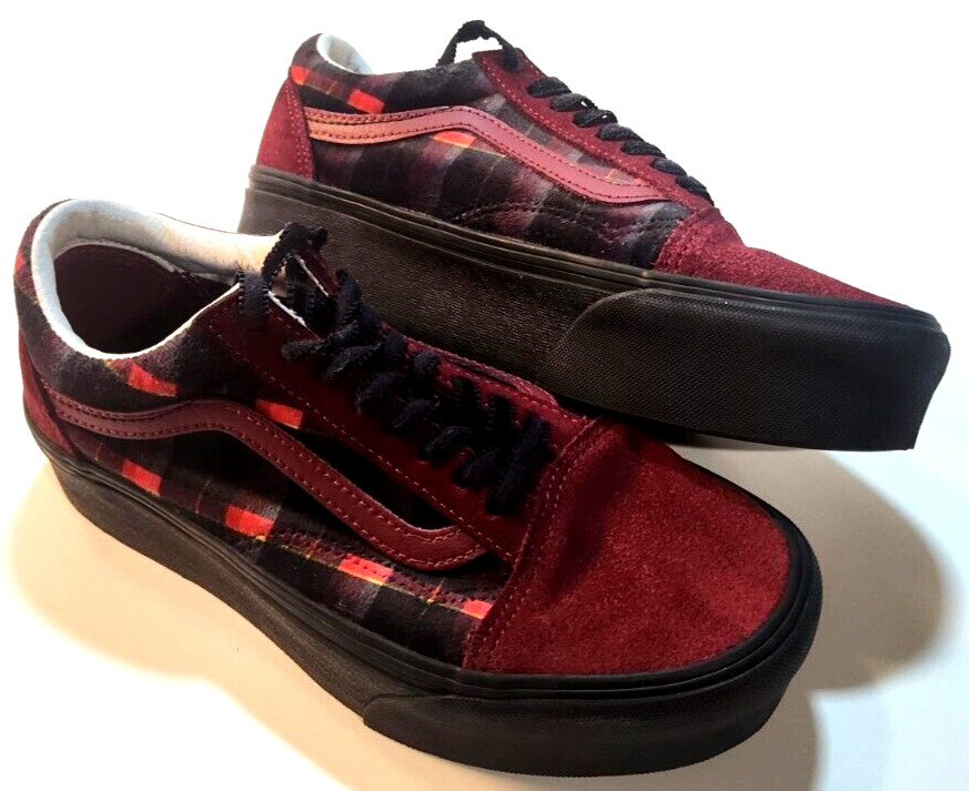 Vans Old Skool, Stackform, Platform Shoes, Velvet… - image 7