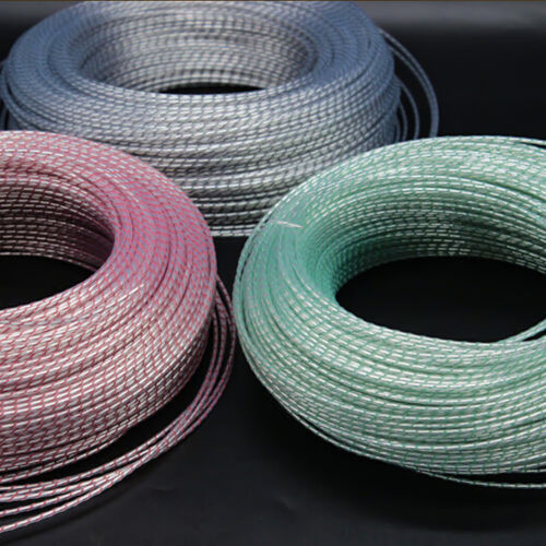10Meters Audio Cable Silver Plated 7N OCC Copper Speaker Wire for HiFi Cable DIY - Picture 1 of 16