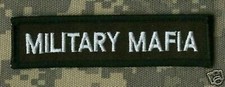 BLACK LABEL SOCIETY COLLECTIONS: MILITARY MAFIA BLS FAN CLUB Iron-on PATCH