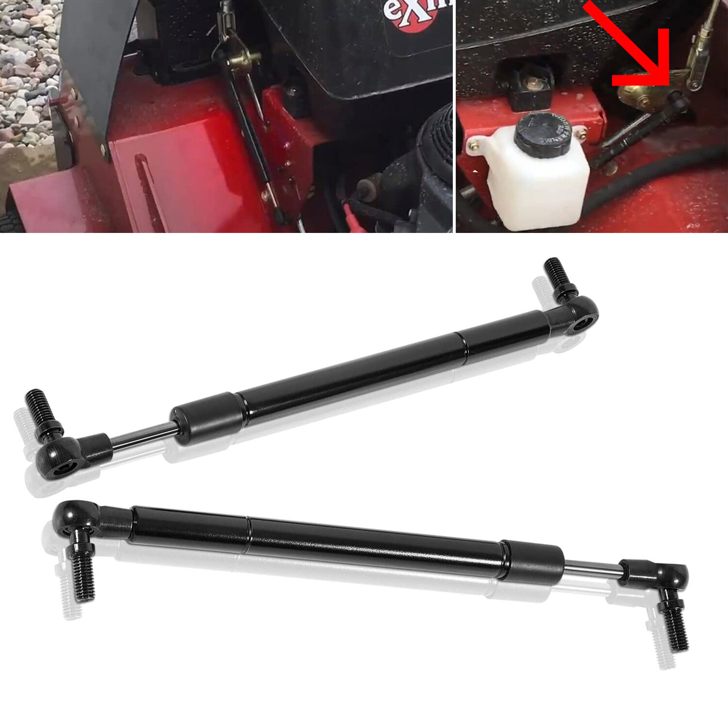 1160027 Steering Dampers Fit for Exmark Toro & Most Lazer Z, Z Master