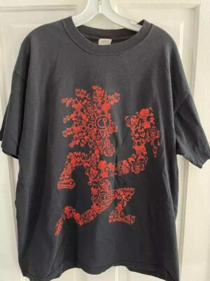 Vintage 90's Insane Clown Posse Band Tshirt, Black Unisex Shirt For Men Women