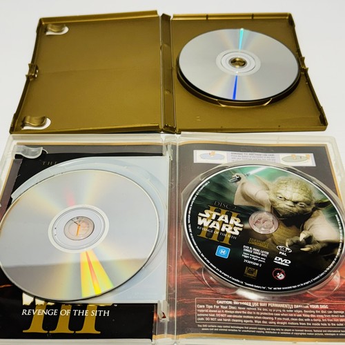 Star Wars Episodes 1-6 DVD Set + The Clone Wars + The Force Awakens, Free Post - Picture 12 of 22