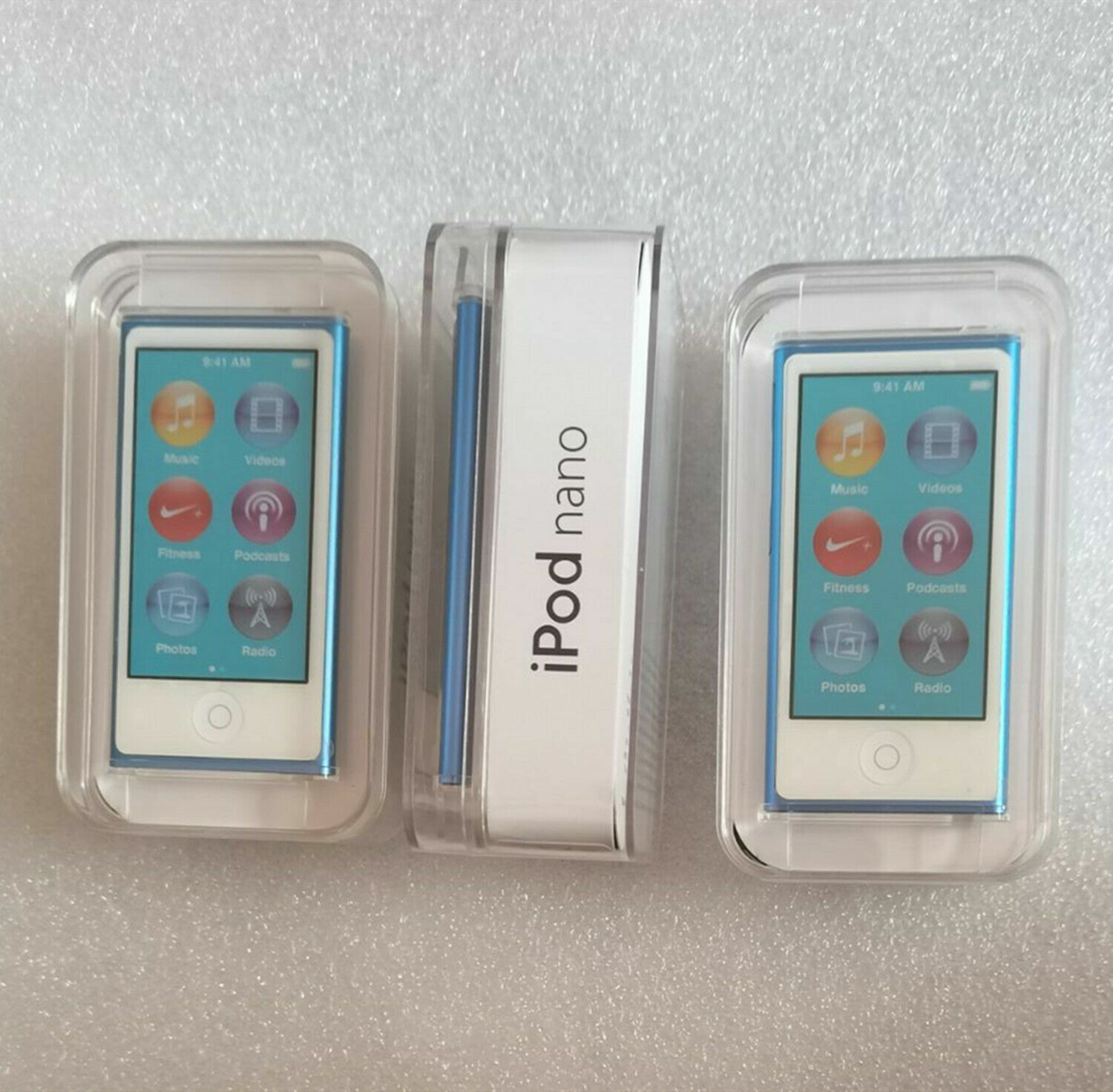 NEW, Apple iPod Nano 7th Generation (16GB) Blue MP3 Player - Sealed Retail  Box