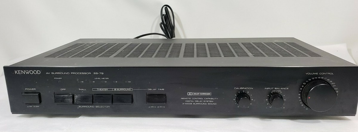 KENWOOD AVアンプ ブラック KENWOOD AVアンプ ブラック