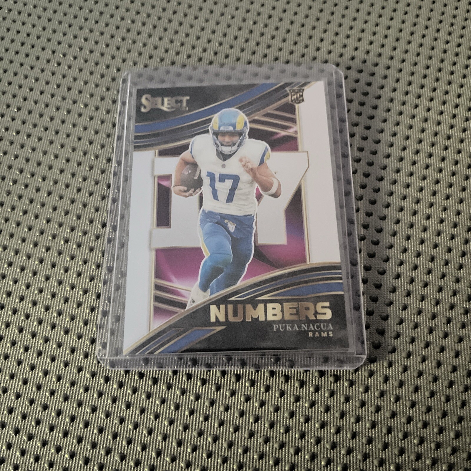 2023 Select Football Puka Nacua Numbers #NMB-PNA (RC) Rams