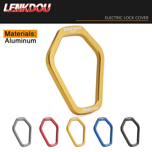 Protector de tapa de interruptor de cerradura de puerta eléctrico para Yamaha TMAX 560 Tech Max 22-24 - Imagen 3 de 8