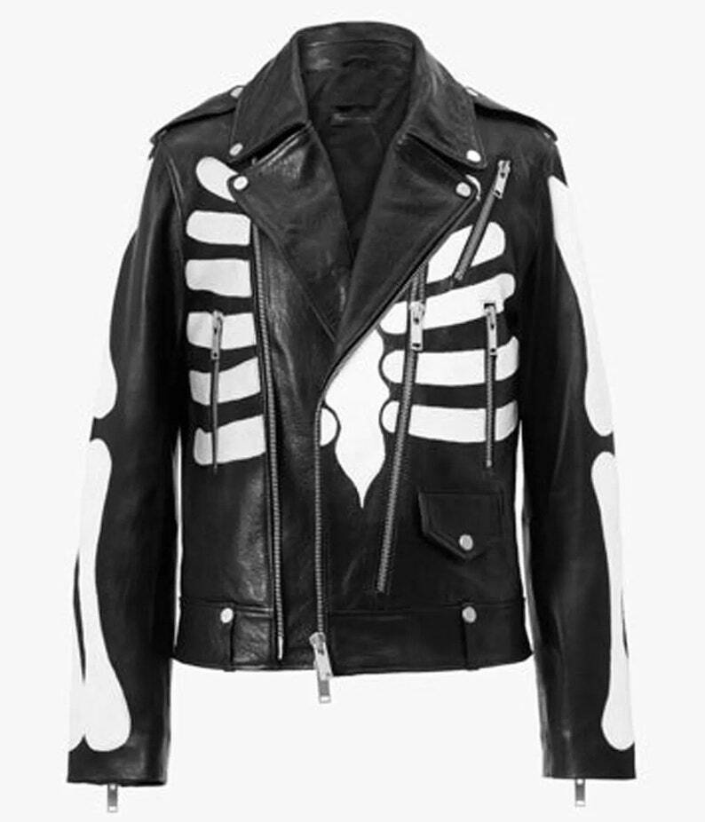 MEN'S GUNS N ROSES LIMITED EDITION AXL ROSE SKELETON LEATHER MEN'S GUNS N ROSES LIMITED EDITION AXL ROSE SKELETON LEATHER