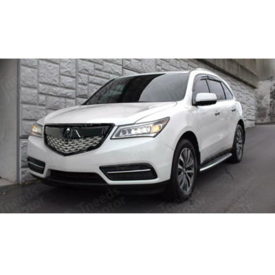 For 2014 2015 2016 Acura MDX Front Bumper Grille Grill w/Chrome Trim