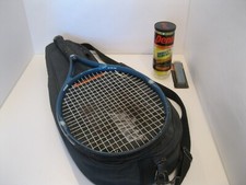 WILSON STAFF ELITE 110 DUAL TAPER BEAM TENNIS RACQUET WITH CASE NEW BALLS GRIP