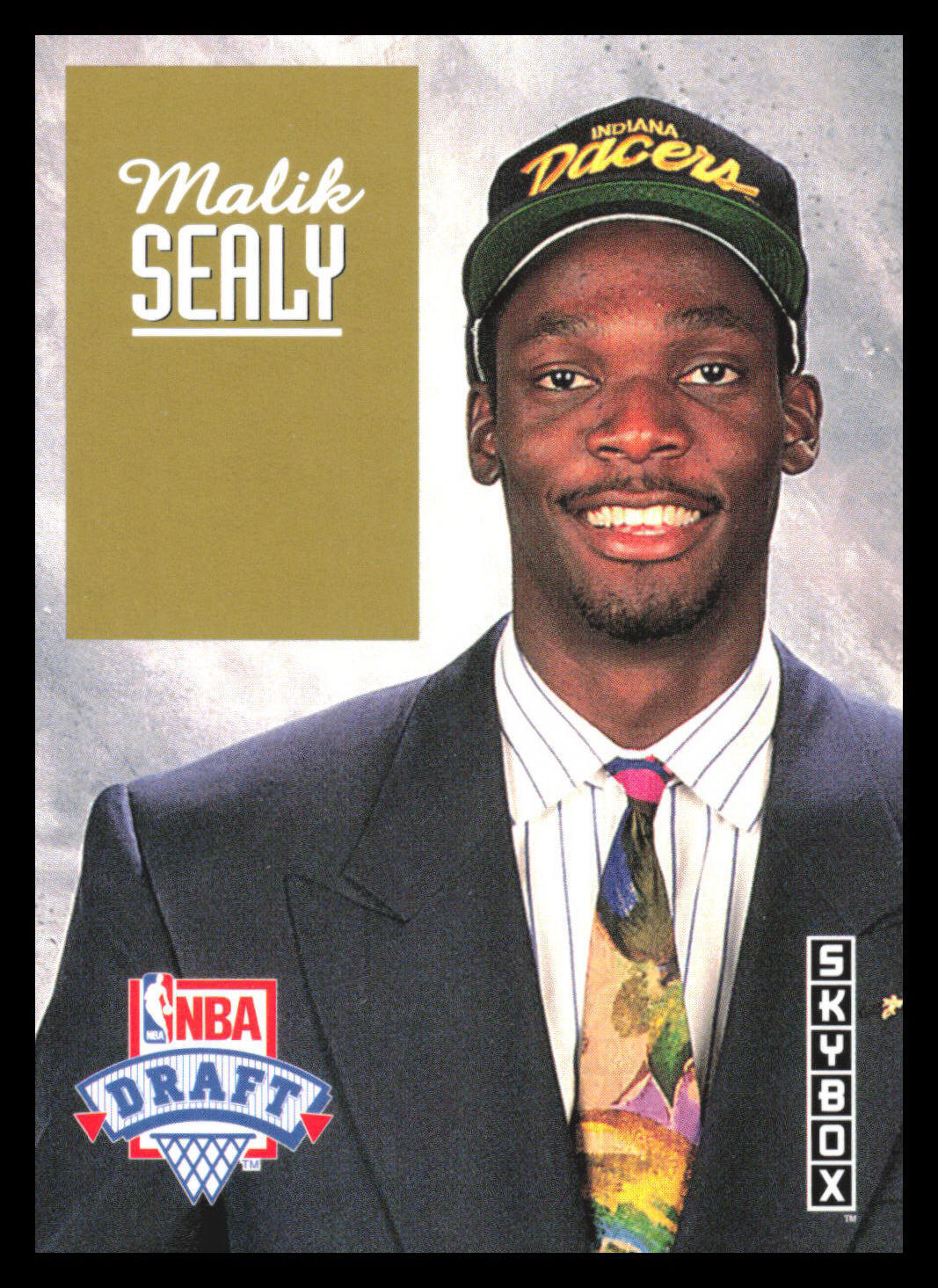 1992-93 SkyBox Malik Sealy #DP14 Draft Picks Indiana Pacers 3O | eBay