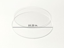 Cake decorating disc set 3 sizes 10.25 in, 8.25 in, 6.25 in. layering stand