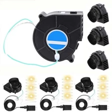 1/2/3xAir Blower Pump Fan Bounce House Blower W/Power&LED for Inflatable Bouncy