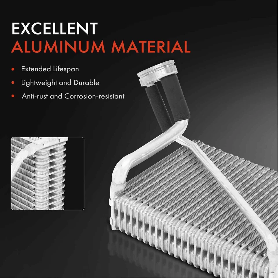 Aleta de placa de núcleo de evaporador de aire acondicionado para Audi A4 A4 Quattro 1997-2002 VW Passat delantero Foto 3 de 4