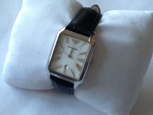 armani rectangular watch