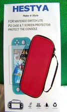 HESTYA Carrying Case for Nintendo Switch with 8 Game Cartridge Holders Black 