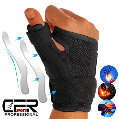 Thumb Wrist Support Brace Splint Carpal Tunnel Sprain Arthritis Left Right Hand - Picture 15 of 19