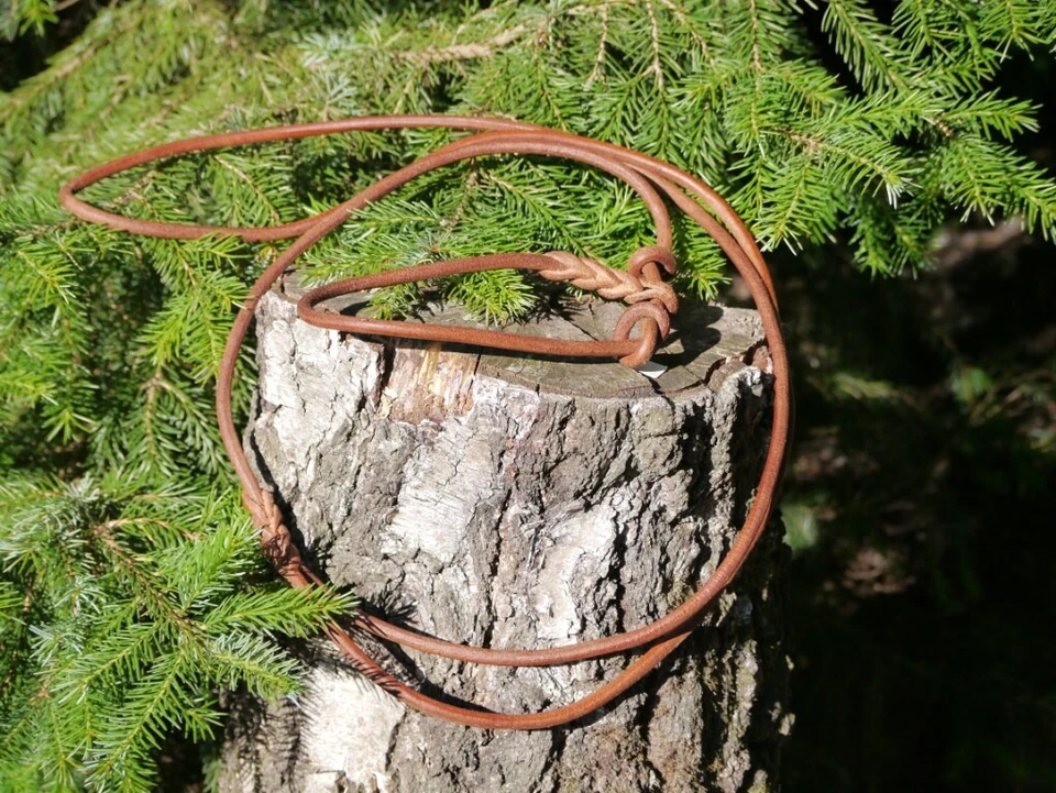 Lautlose Jagdleine mit Überwurf Hundeleine Moxonleine Retrieverleine Jagdleine - Bild 3 von 3