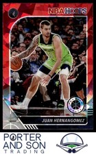 Juan Hernangomez 2019-20 Premium Stock Red Cracked Ice #163 Timberwolves