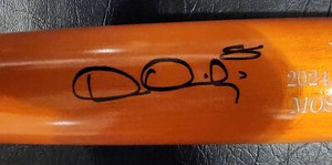 Dylan Dreiling Autographed Orange Old Hickory Commemorative Game Model Bat COA