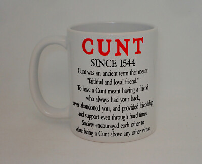C*nt Definition Tasse Rude RudeC*nt Cheeky Lustig Büro Geschenk Teetasse Personalisiert