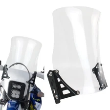 Adjustable Windshield Bracket Fit For Husqvarna 701 Supermoto 2016-2024 Clear