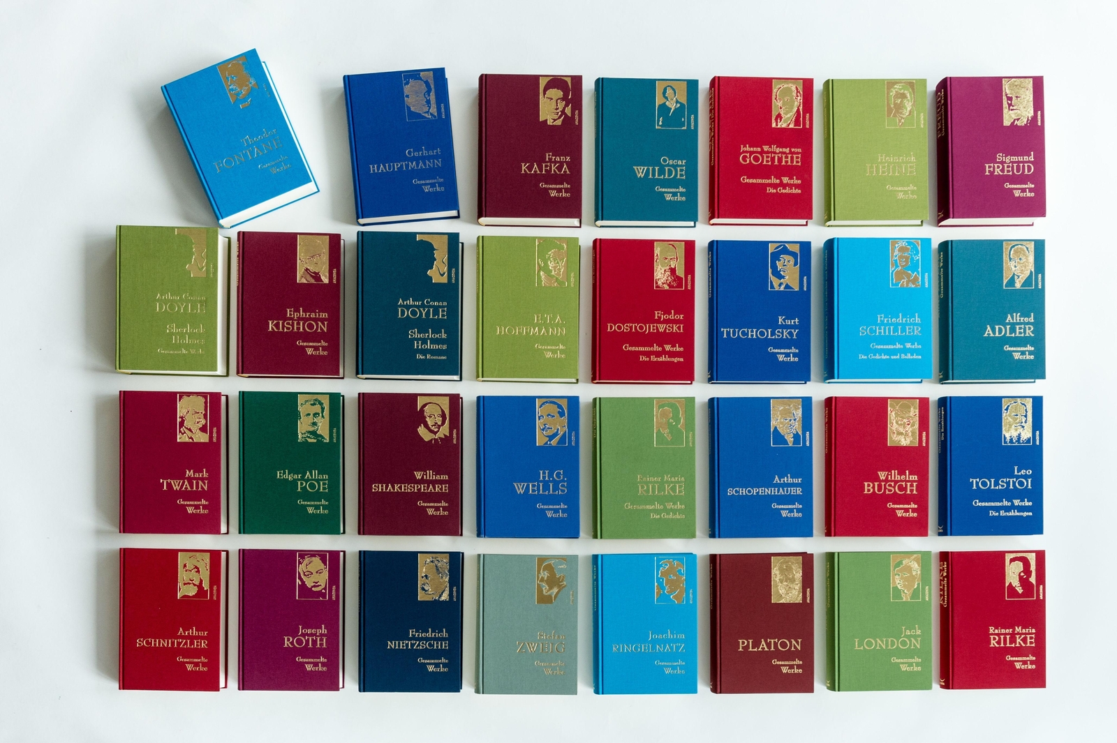 Thumbnail - Gesammelte Werke. Die Gedichte. | Mit Godener Schmuckprägung | Rilke |