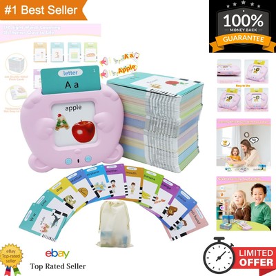 510 Words Talking Flash Cards - Interactive Learning Toy for Kids 3-8 Years