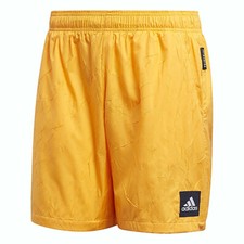 Men's Adidas PrimeBlue Running Shorts Regular Fit Gold Color Shorts NEW