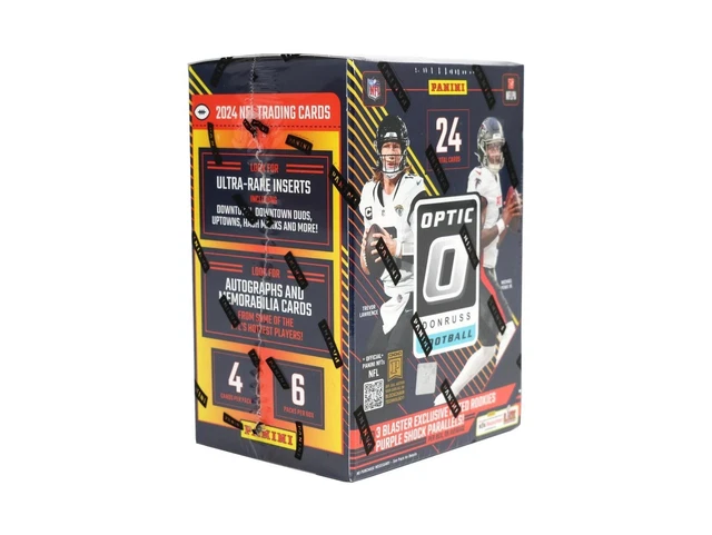 Rip & Ship - 2024 Panini Donruss Optic Football 6-Pack Blaster Box  Purple Shock