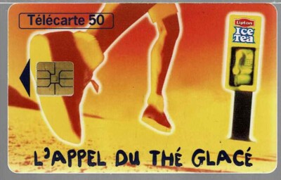 lipton ice tea 50u telecard