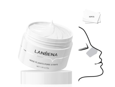 Lanbena Nose Plants Pore Strips 2% BHA 1.06 oz Exp 05/27 Sealed Box PH-1C201