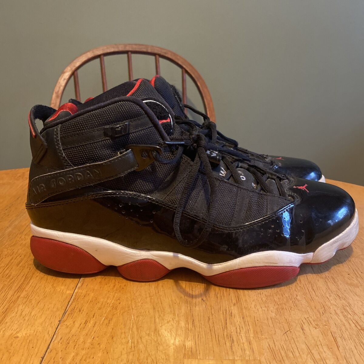 Nike 2008 Jordan 6 Rings Retro Bred 322992-071 Air Bread Nike 2008 Jordan 6 Rings Retro Bred 322992-071 Air Bread