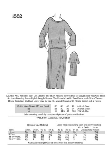 Vestido con aletas vintage de 1920 patrón de costura era Downton - Imagen 2 de 2