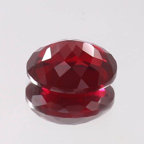 10x8mm AAA Flawless Dark Red Mozambique Ruby – Oval Cut Loose Gemstone for Rings - Picture 16 of 16