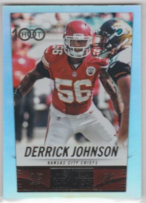 2014 Hot Rookies #298 Derrick Johnson Kansas City Chiefs Texas