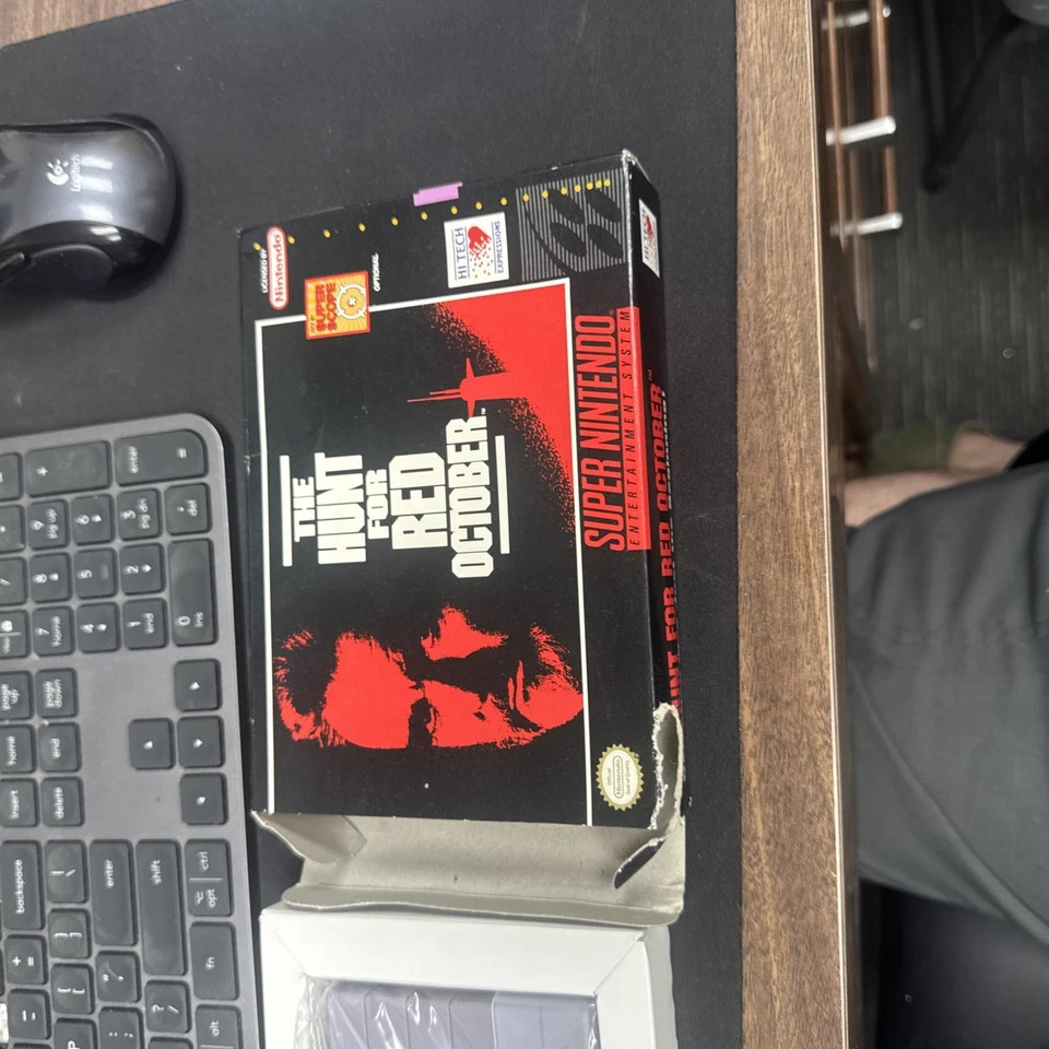 SNES The Hunt For Red October CIB w Manual - Image 3 of 4