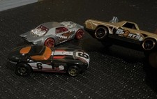 Hot Wheels Sports (HW Sports) Lot of 3 Cars (Football, Baseball, Basketball)