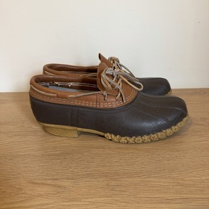 LL Bean Baffin Technology Mens Duck Boots Brown Leather Rubber Low Top Size 9 Ll Bean Duck Boots Low | eBay main image 4