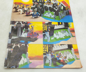 LEGO 6086 Black Knight's Castle Instruction Instructions ONLY BA Vintage Knights