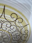 Vintage 12 1/8” Diameter Plate Sierra by Max Schonfeld Ironstone Brown-Yellow — photo 8
