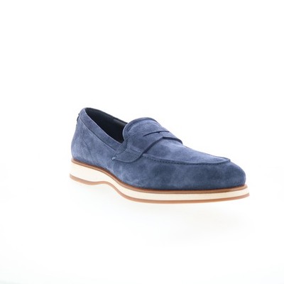 Di Bianco Brera Classic Suede Herren Blau Wildleder Freizeitschuh