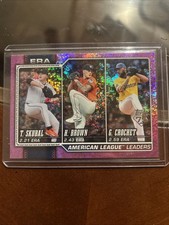 Garrett Crochet/Hunter Brown/Tarik Skubal Pink Holo Foil 2026 Topps Series 1 327