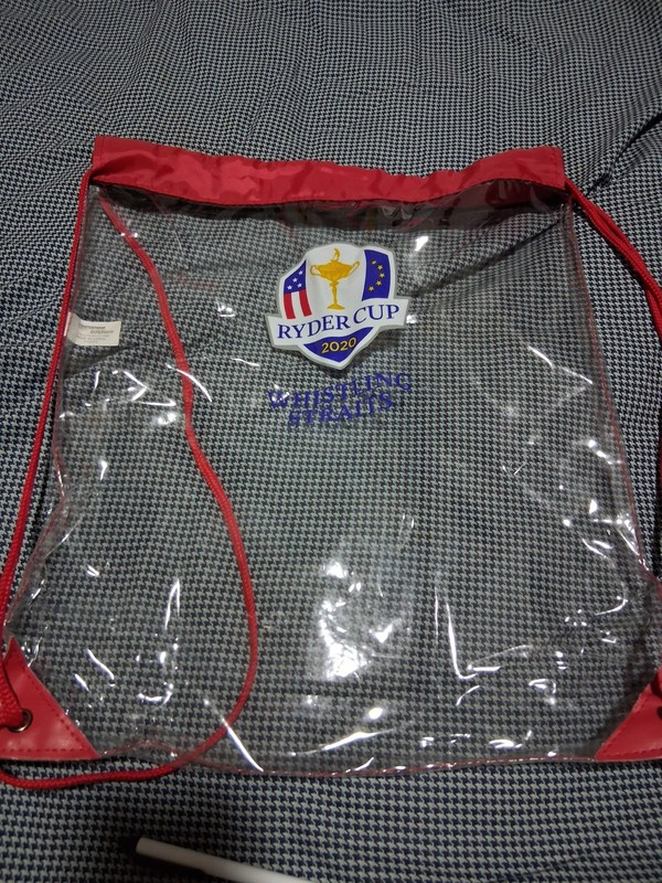 2020 Ryder Cup Backpack Unisex One Size Drawstring Whistling Straits Golf